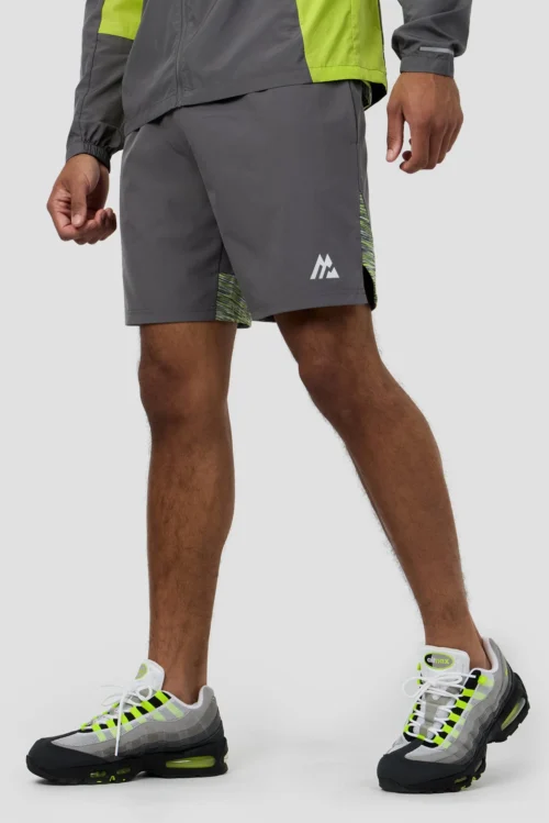 Trail Panel Short - Lime/Grey/Black