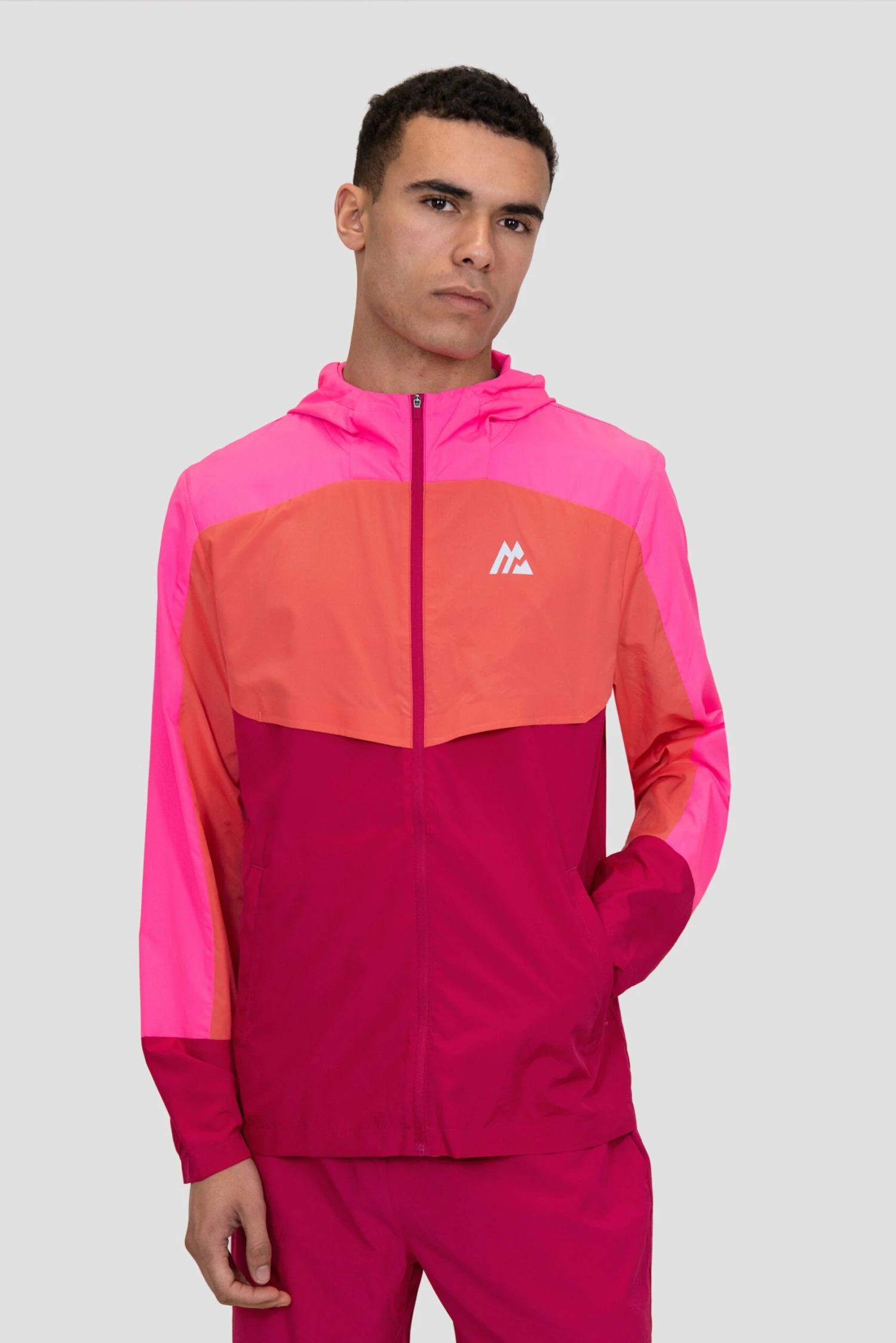 Breeze 2.0 Windbreaker - Neon Pink/Coral/Spiced Cherry 1 Breeze 2.0 Windbreaker - Neon Pink/Coral/Spiced Cherry